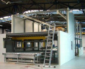 New line for the production of laminated glass