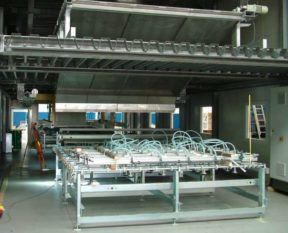 New line for the production of laminated glass