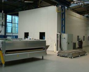 New line for the production of laminated glass