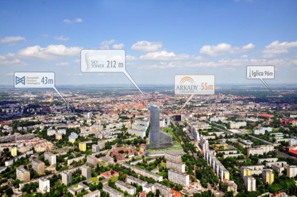 Sky Tower in Wroclaw - Poland